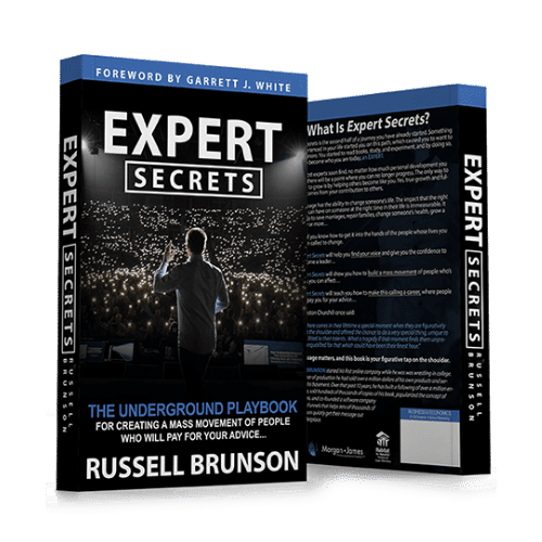 expert secrets book by Russell Brunson