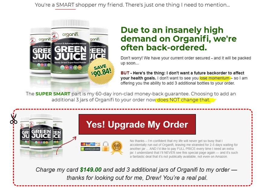 organifi-oto-page