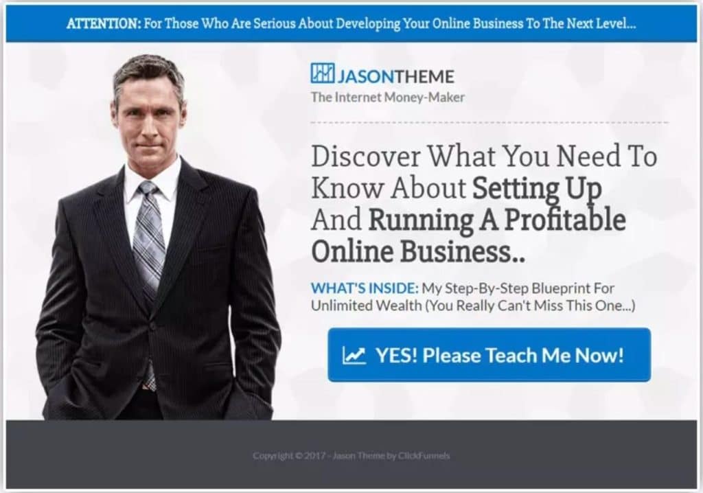 squeeze page in bridge funnel