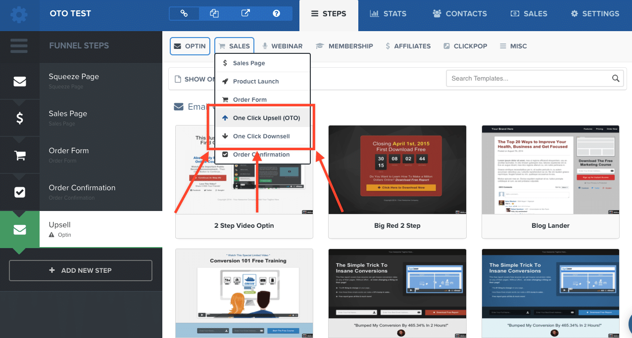 sales funnel template - funnel secrets