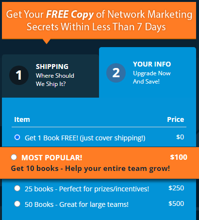 network marketing secrets discount