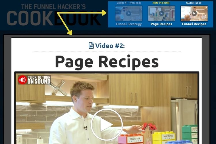 Funnels hacker cookbook course and training videos