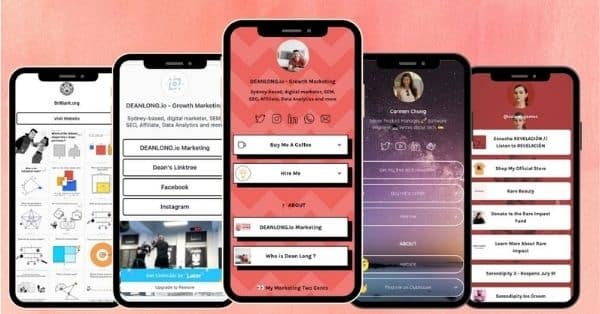 Short-form sales page