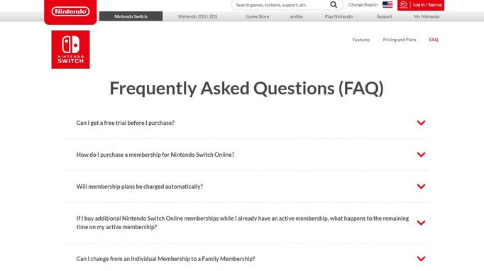 sales page FAQ section