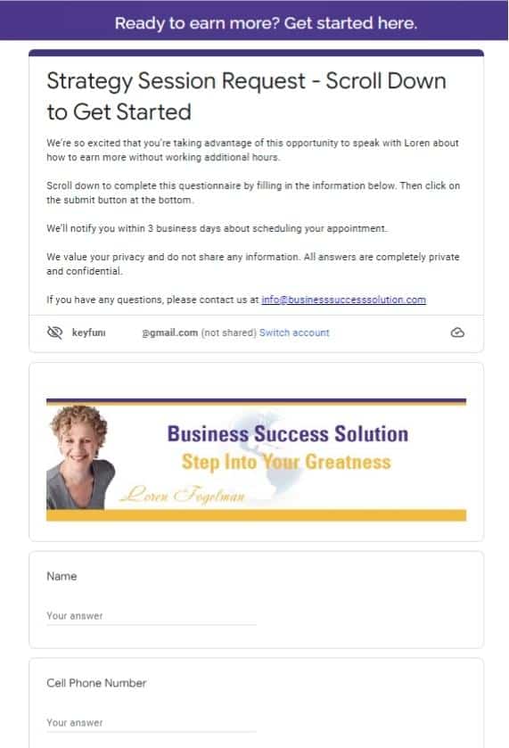 business success solution funnel 3