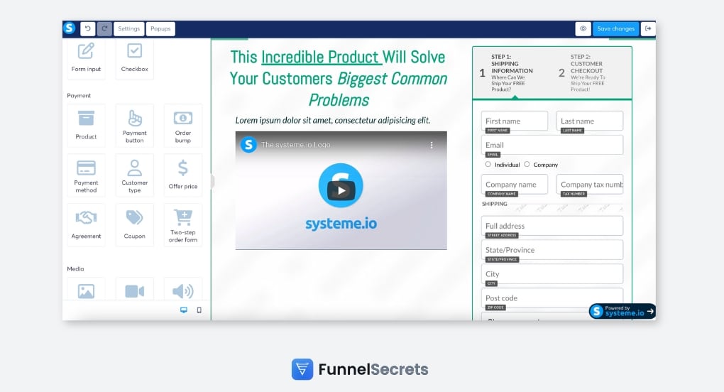 Best Leadpages Alternatives: Top #3 Systeme.io