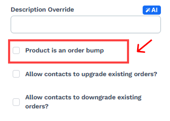 Add product as an order bump in Clickfunnels 2.0