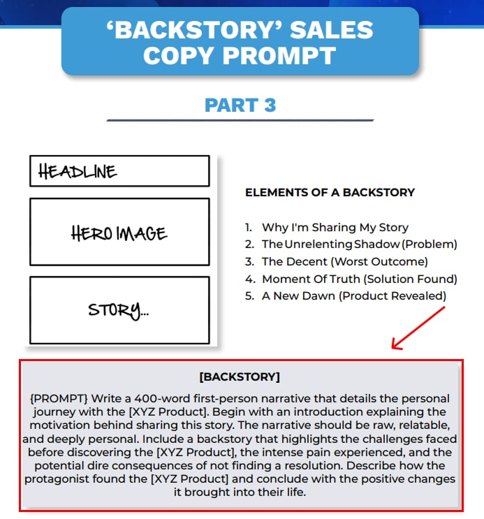 one funnel away challenge review backstory prompt