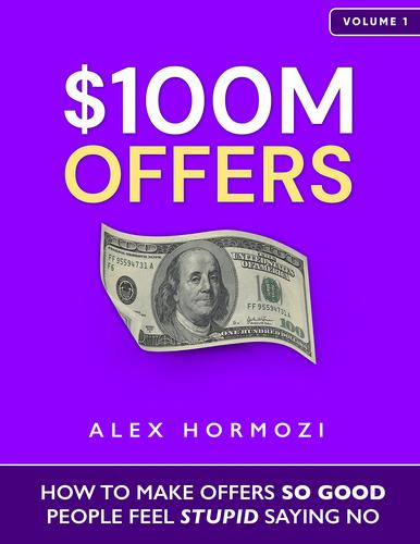 100M offers book by Alex Hormozi