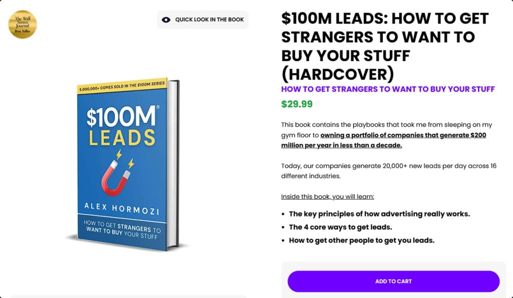$100m leads pricing