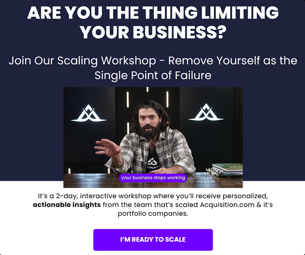 acquisition workshop
